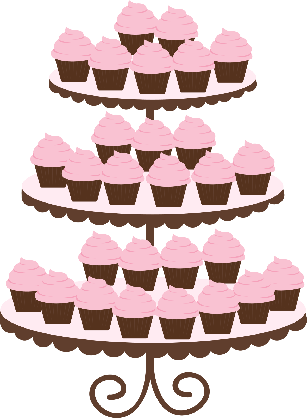 cupcake vector