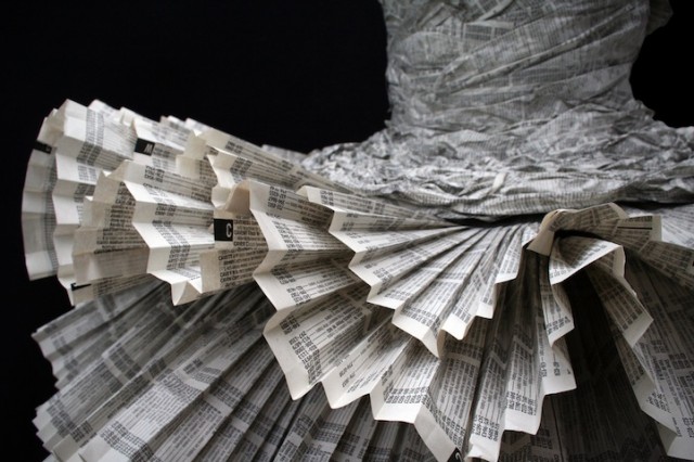 kelly murray paper dress