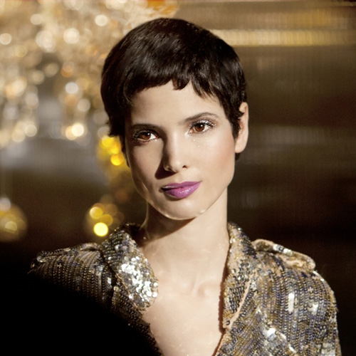 lancome happy holidey modella