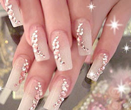 nail art sposa
