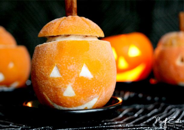 arancia halloween sorbetto
