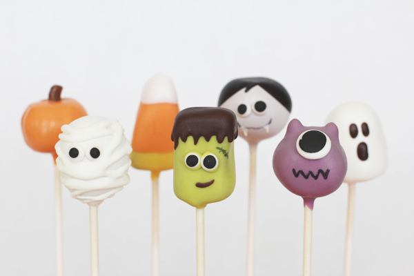 cake pops mostri halloween