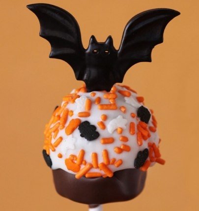 cake pops pipistrello halloween