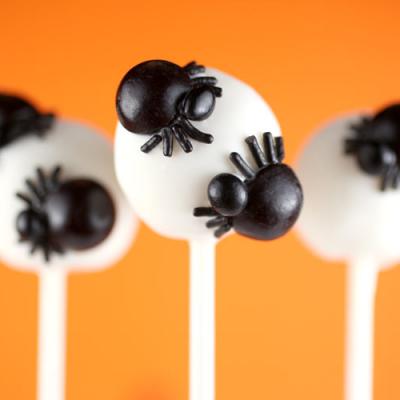 cake pops ragno halloween