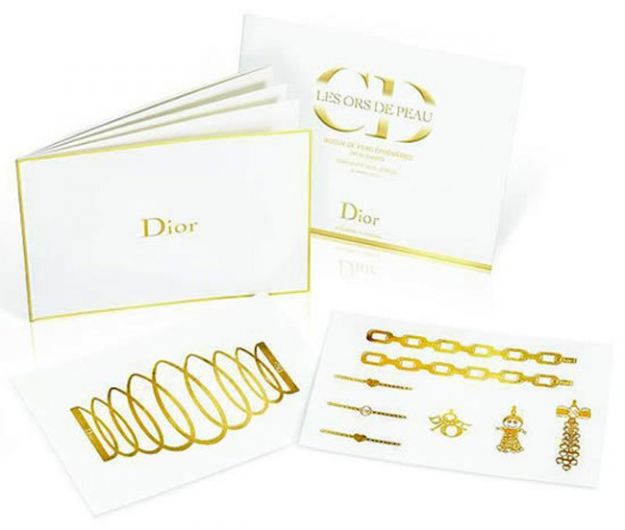 golden tatoo dior