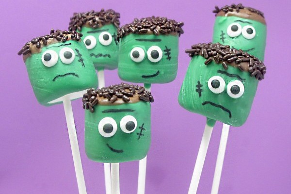 halloween frankenstein marshmallowe