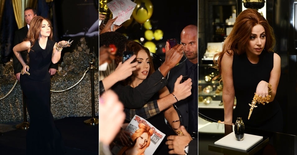 lady gaga lancio profumo londra