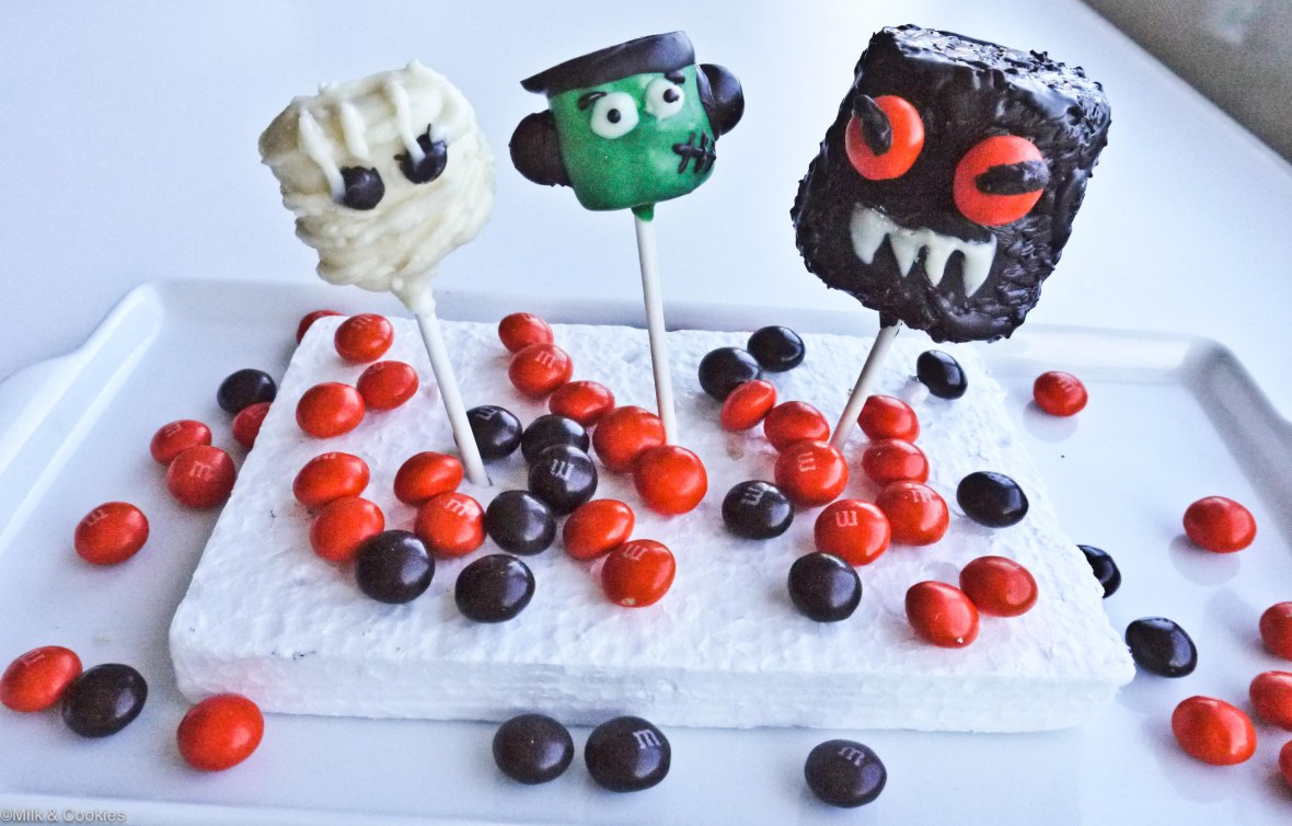 marshmallow halloween mostri