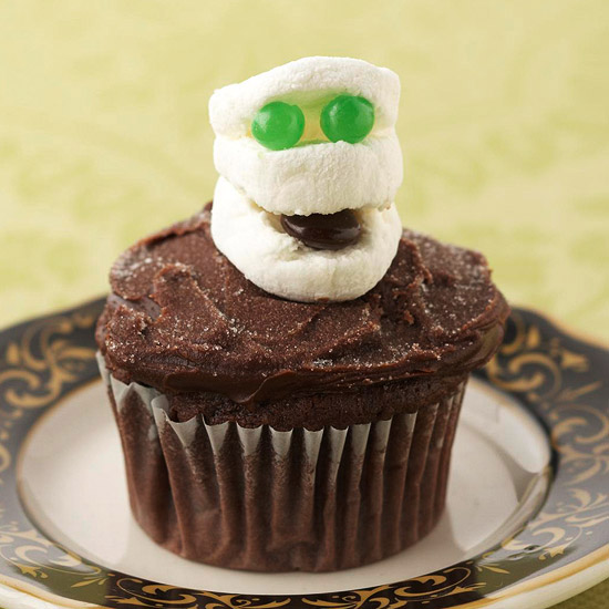 Marshmallow halloween mummia