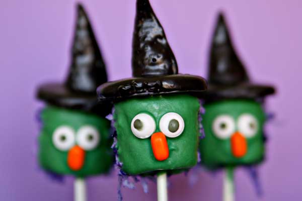 marshmallow halloween strega