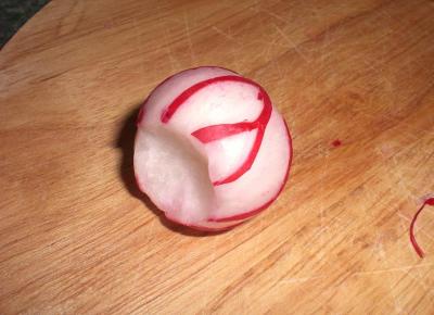 ravanello halloween sbucciato