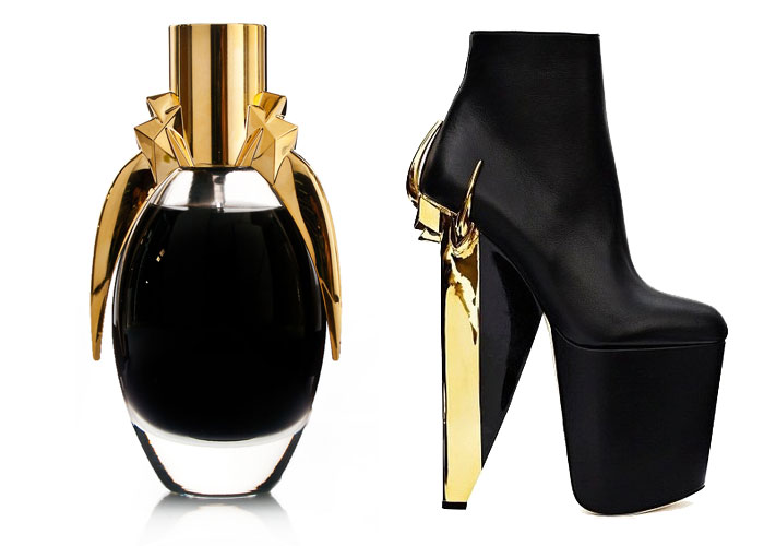 scarpe brian atwood per lady gaga