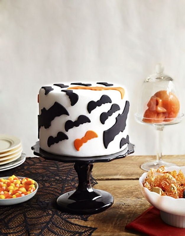 torta di pipistrelli halloween