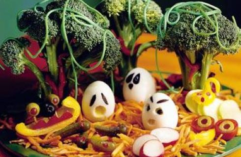 uova fantasma halloween