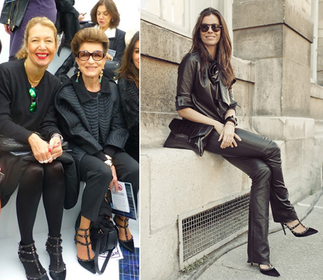 valentino-noir shoes