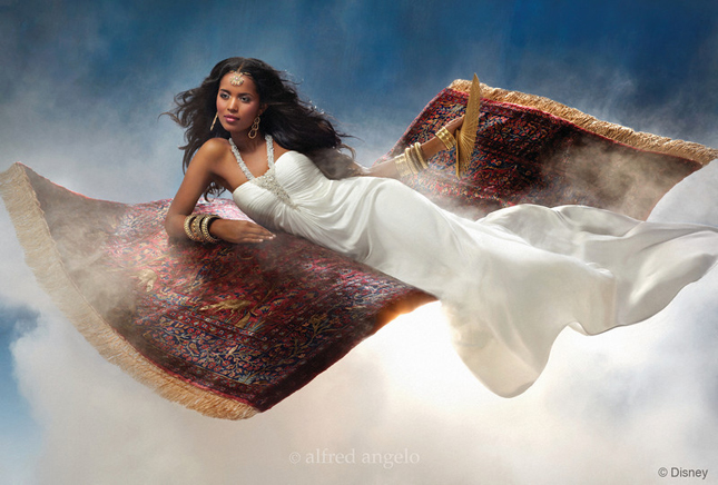 alfred angelo abito da sposa principessa disney jasmine