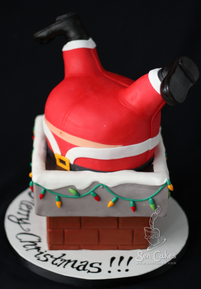 babbo natale pasta di zucchero