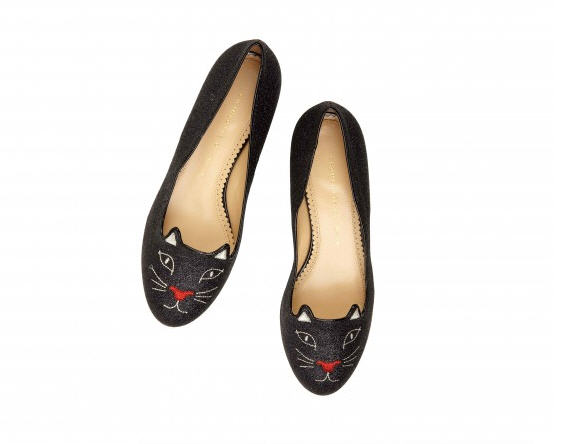 ballerine gatto nero charlotte olympia natale 2012