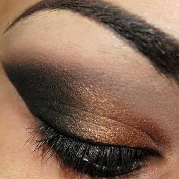 capodanno 2013 make up oro