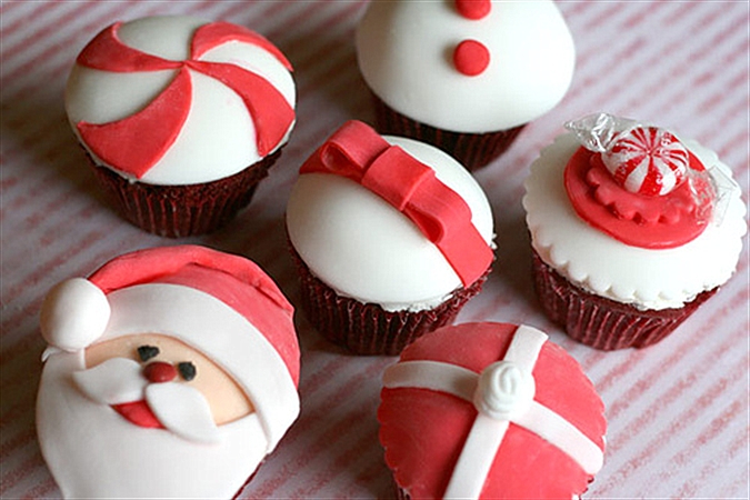 cupcake babbo natale
