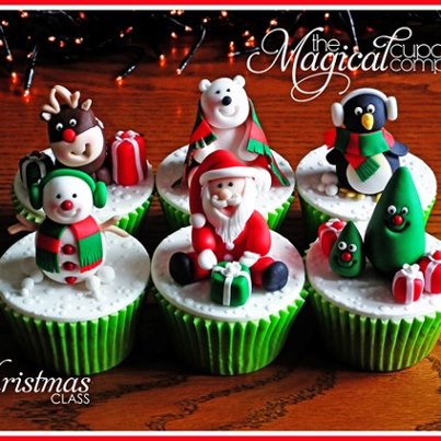 cupcake pupazzini natale