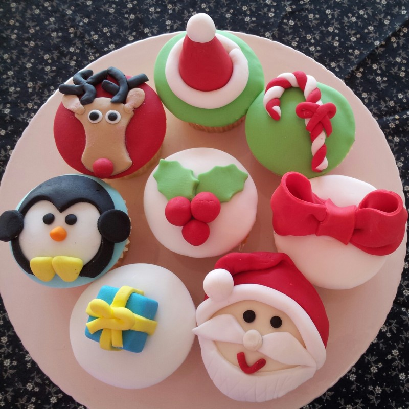 cupcake vari natalizi