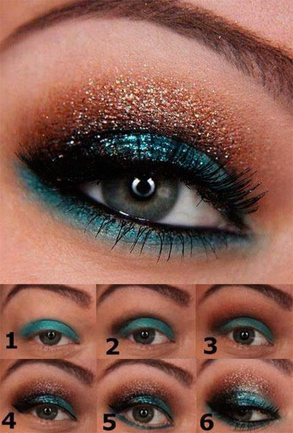 make up capodanno 2013 passo passo 1