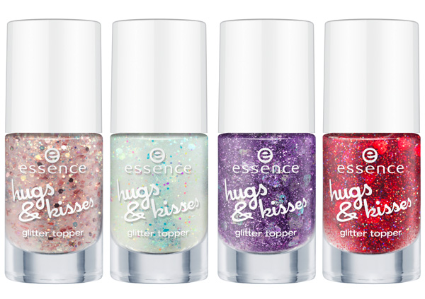 top coat glitter essence hugs & kisses san valentino