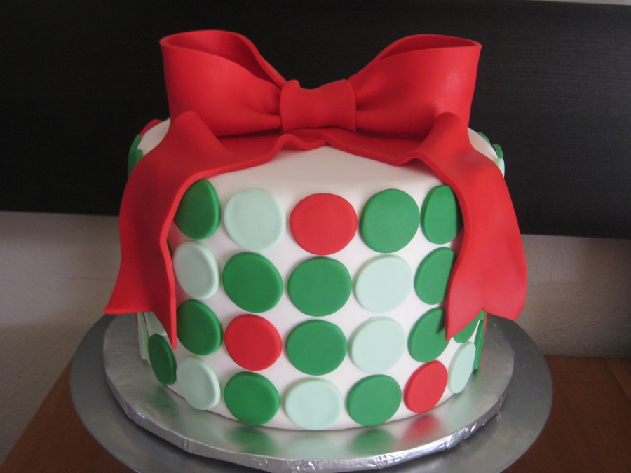torta di natale pasta di zucchero