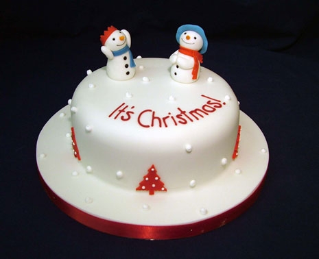torta natale pupazzi di neve