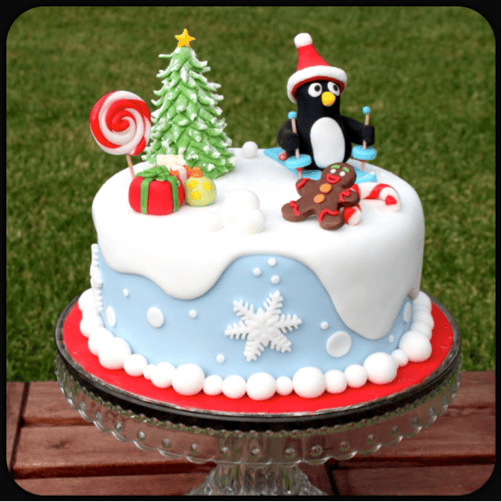 torta natale .