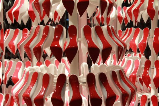 vetrine di natale 2012 christian louboutin