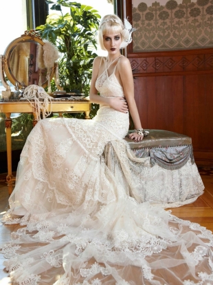 abiti da sposa yolan cris mademoiselle vintage 2013 6