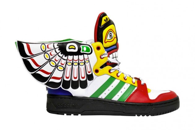 adidas totem sneakers di jeremy scott