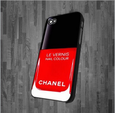 case smalto chanel rosso