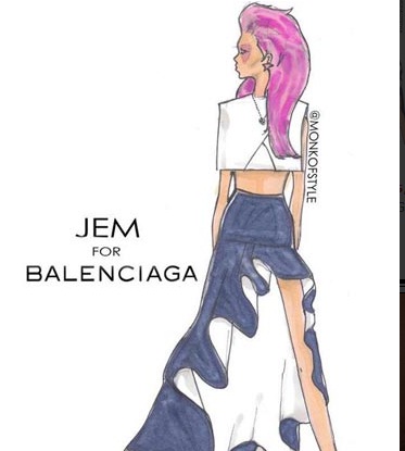jem per balenciaga