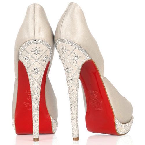louboutin scarpe sposa