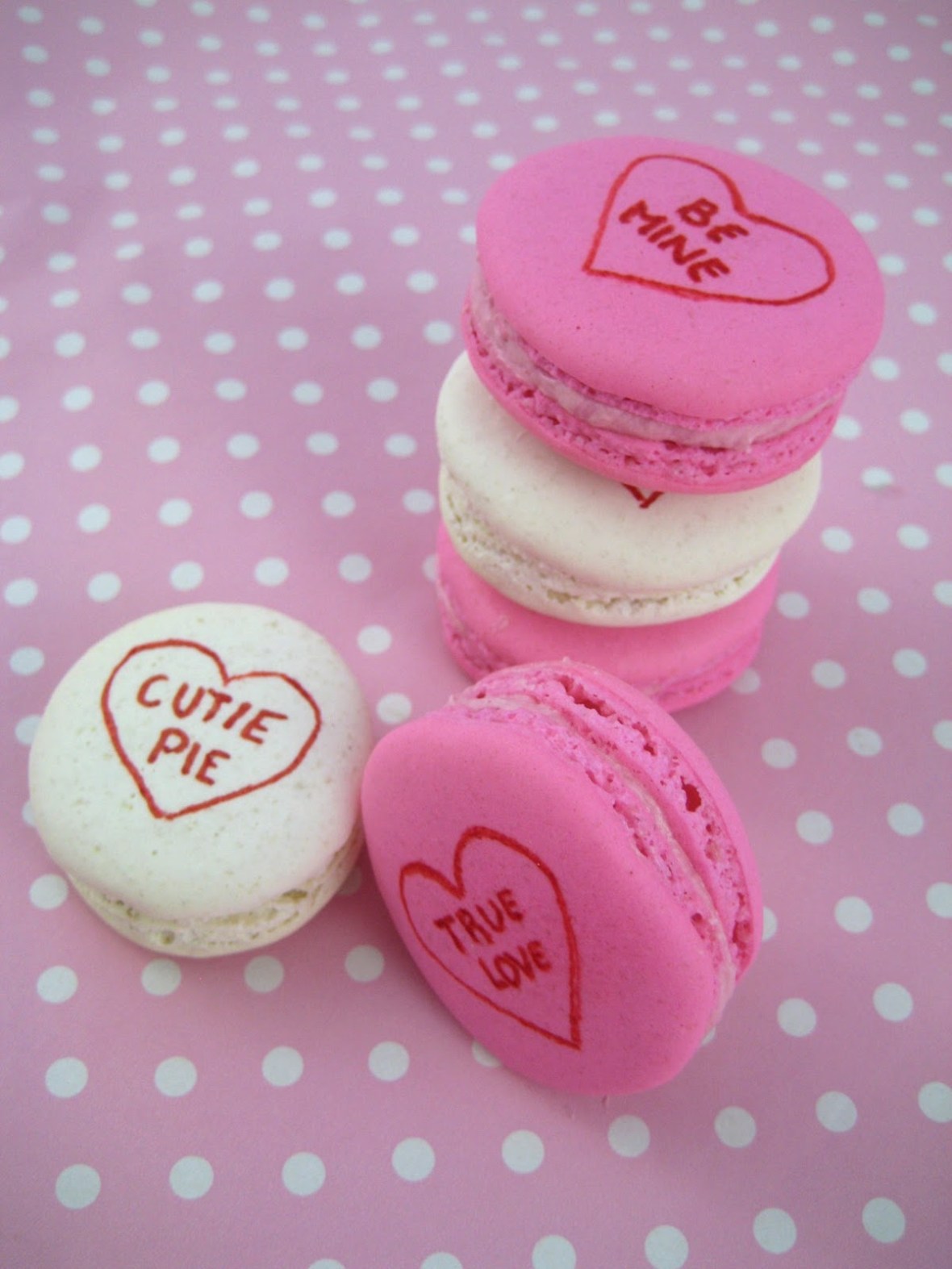 macarons san valentino