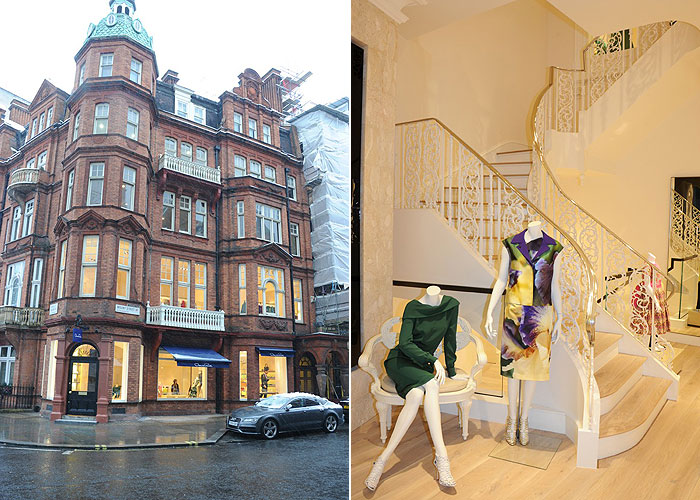 oscar de la renta nuovo negozio londra