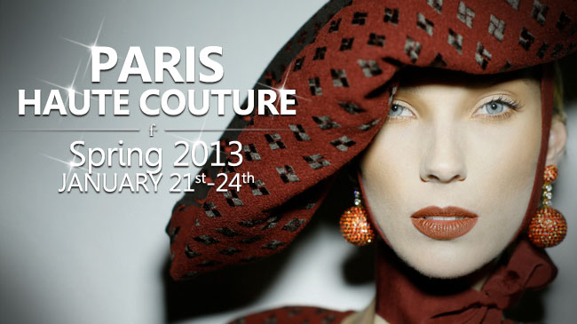 PARIS HAUTE COUTURE PRIMAVERA 2013