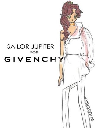 sailor jupter per givenchy