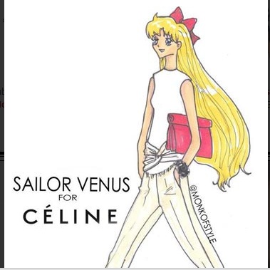sailor venus per celine