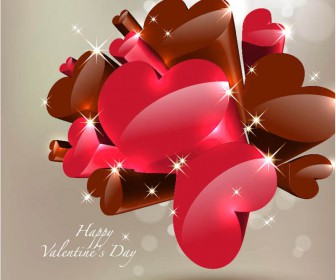 SAN VALENTINO CUORI VECTOR