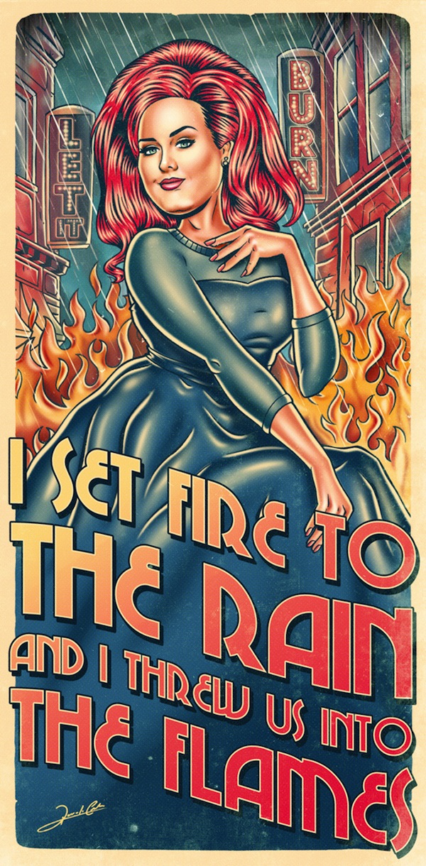 adele pinup