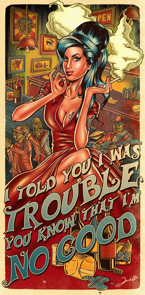 amy winehouse pinup