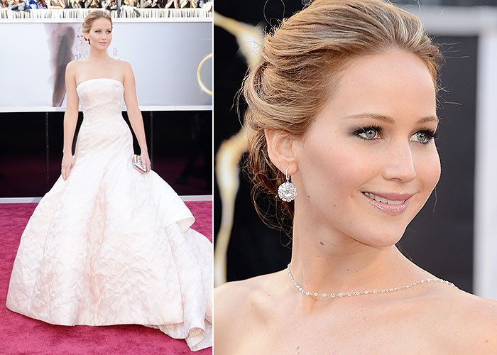 jennifer-lawrence-vestito dior oscar-2013