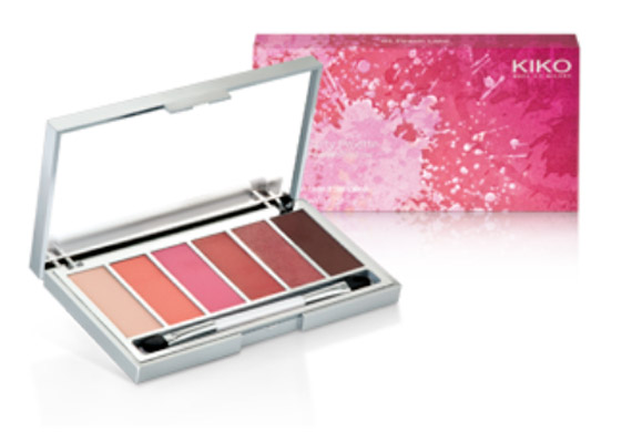 Kiko-Colours-in-the-World palette ombretti