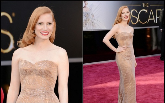 look oscar 2013