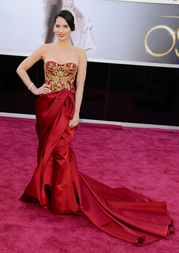 olivia munn oscar 2013