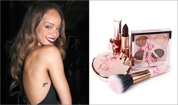 rihanna e mac cosmetic